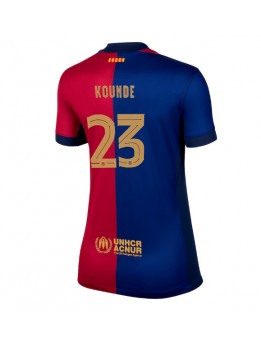 Zenske Futbalové oblečenie Barcelona Jules Kounde #23 2024-25 Krátky Rukáv - Domáci